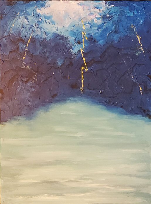 Jesus
                    calming the storm