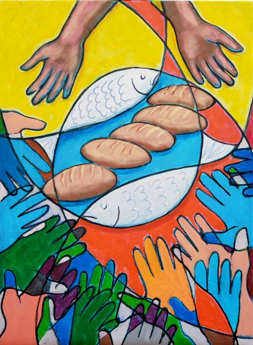 Feeding
                    the Multitude